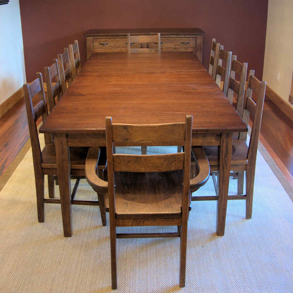 10 person deals farm table