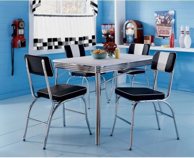 Retro kitchen tables and chairs 1