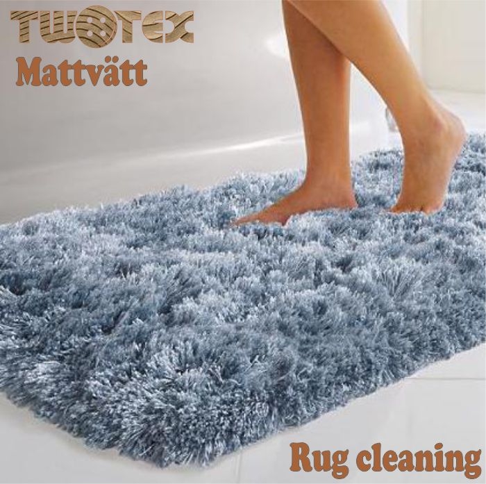 Shag bath rug 1