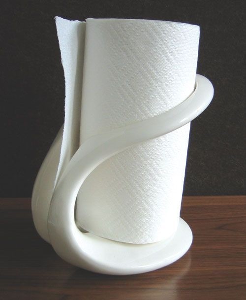 Zorb ceramic paper towel holder