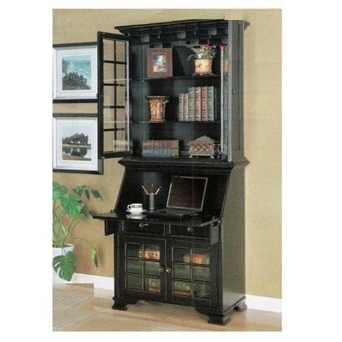 Black Secretary Desk With Hutch Ideas On Foter