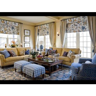 Modern traditional country living room inspiration ...