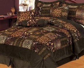 Zebra Print Bedroom Ideas King Size Animal Print  Comforter  Set Ideas  on Foter