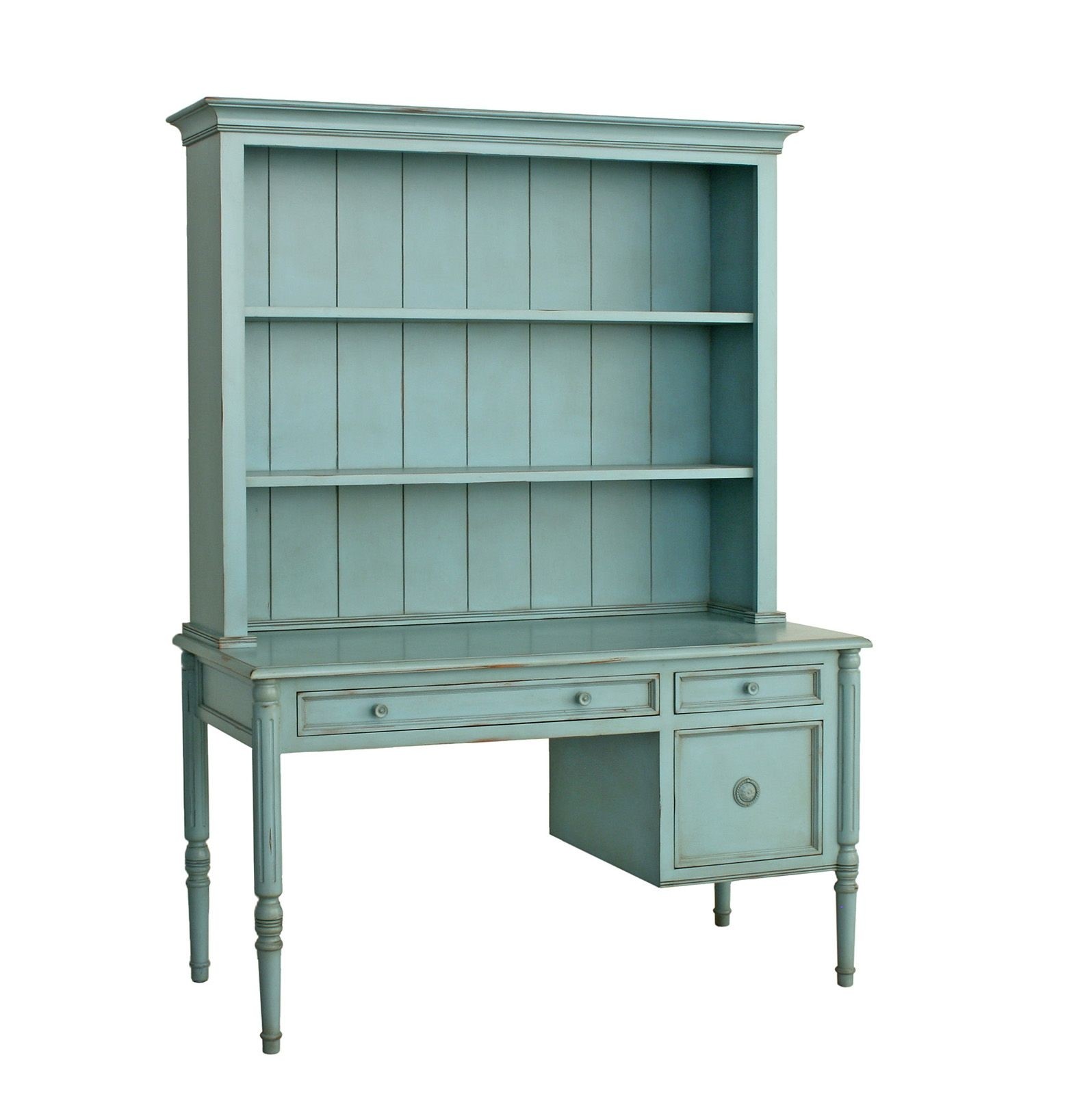 Writing desk with hutch 1