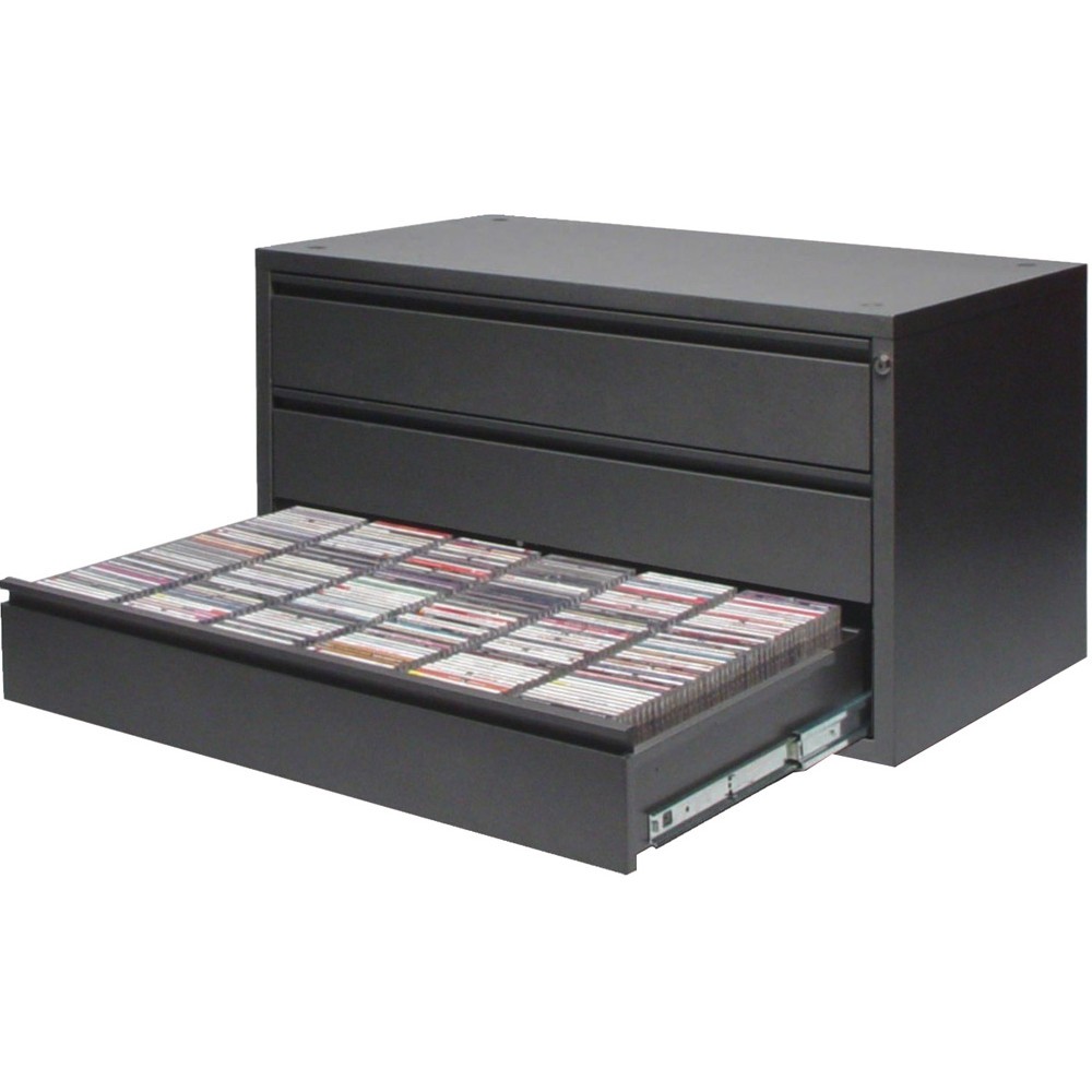 Cabinet with drawers for CD DVD