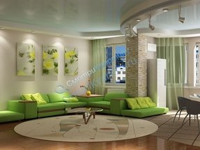 modern green living room design ideas 2011