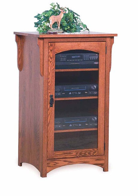 Swe misson stereo component cabinet