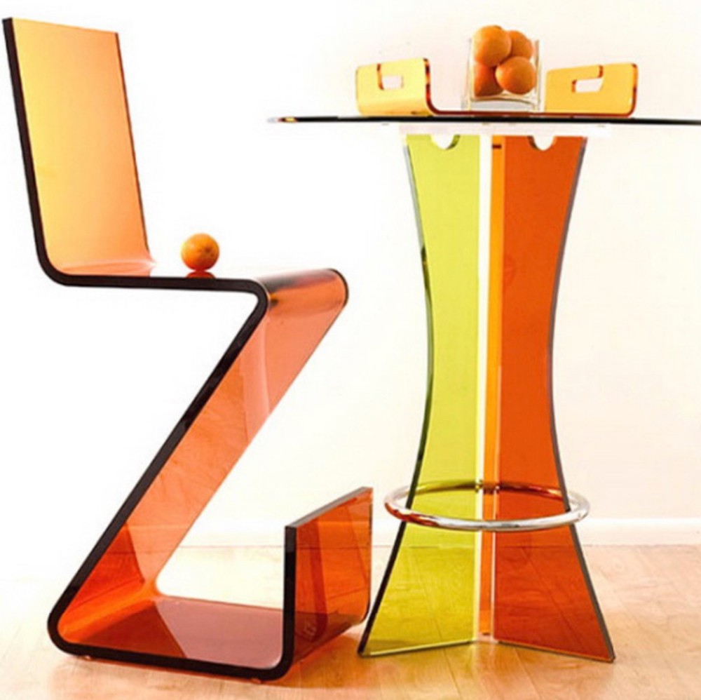 Ultra contemporary acrylic bar stools furniture fashion 1