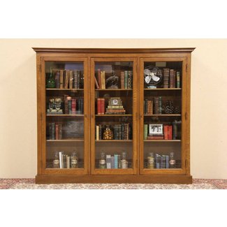 Wooden Bookcases With Glass Doors Ideas On Foter