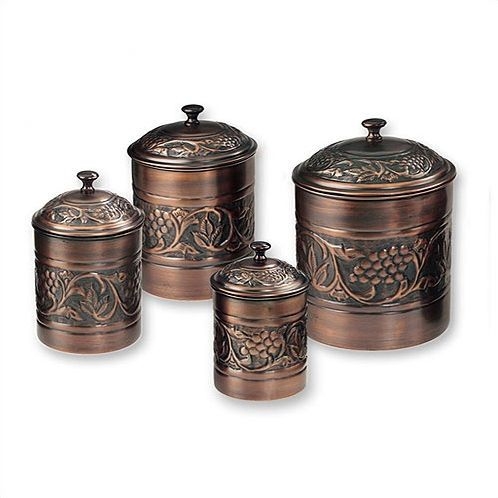 Decorative kitchen canisters 1