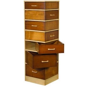 Empiles corner chest of drawers