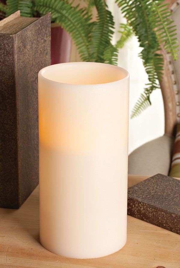 Large flameless candles 3