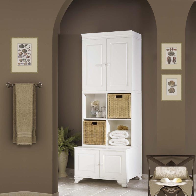 Large Linen Storage Cabinet - Foter