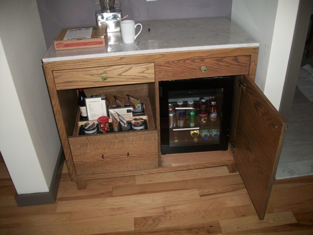 mini bar fridge furniture