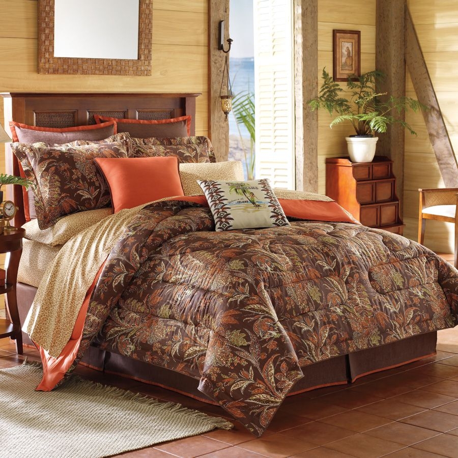 Set more info clearance tommy bahama tiki bay queen comforter