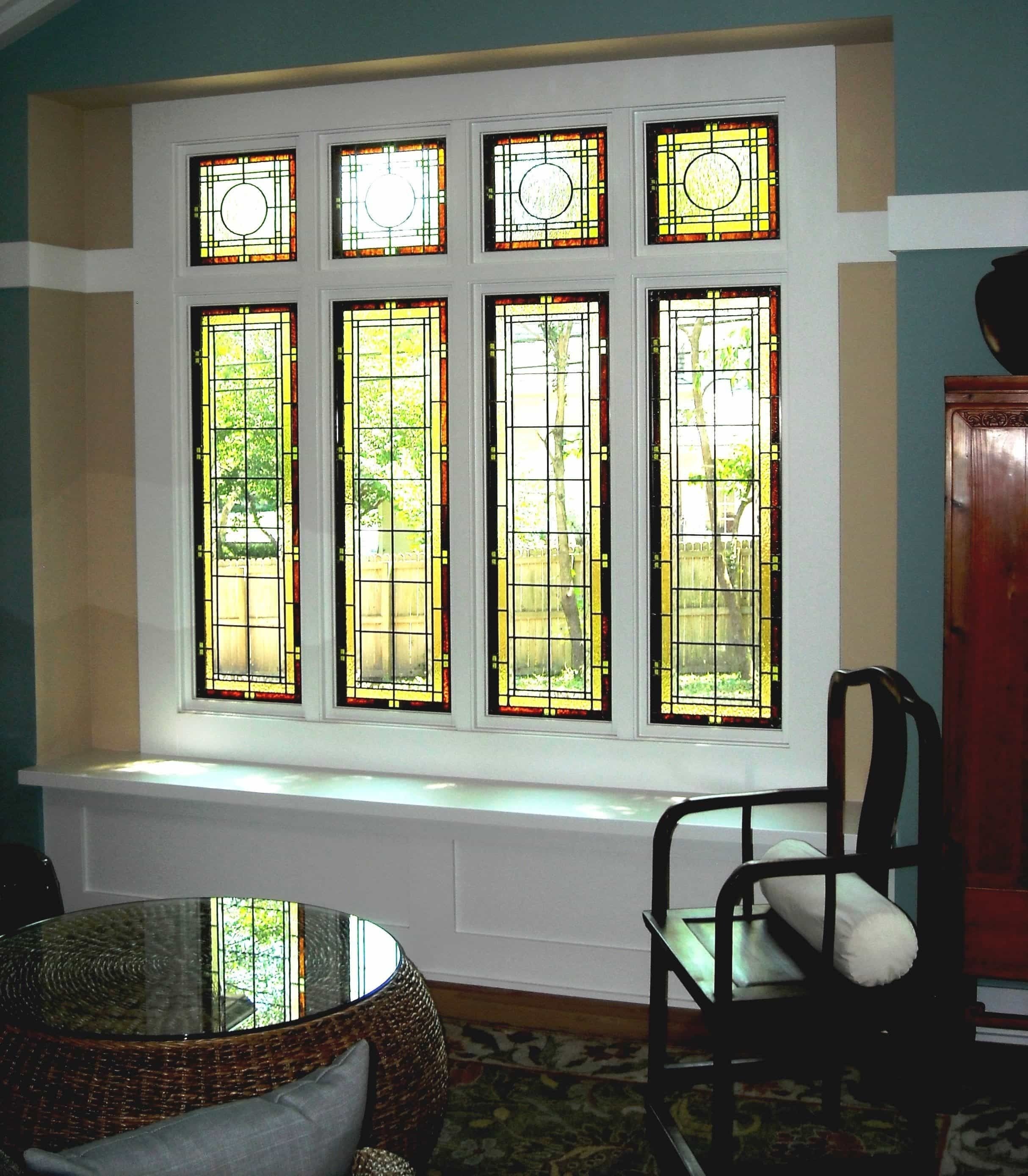 Stained glass window house custom made stained glass