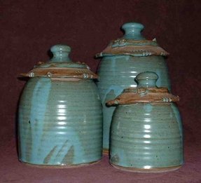 Teal Kitchen  Canisters Foter