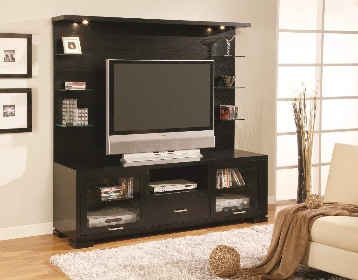 Weiser tv stand with back panel