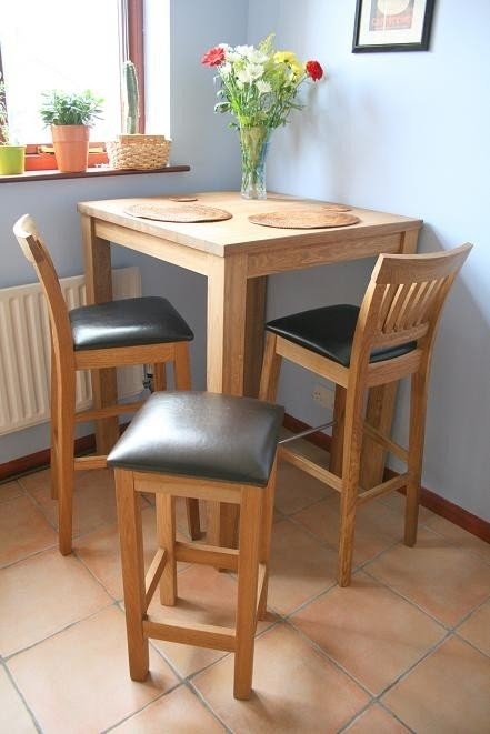 Breakfast table below available in our ebay shop java stools