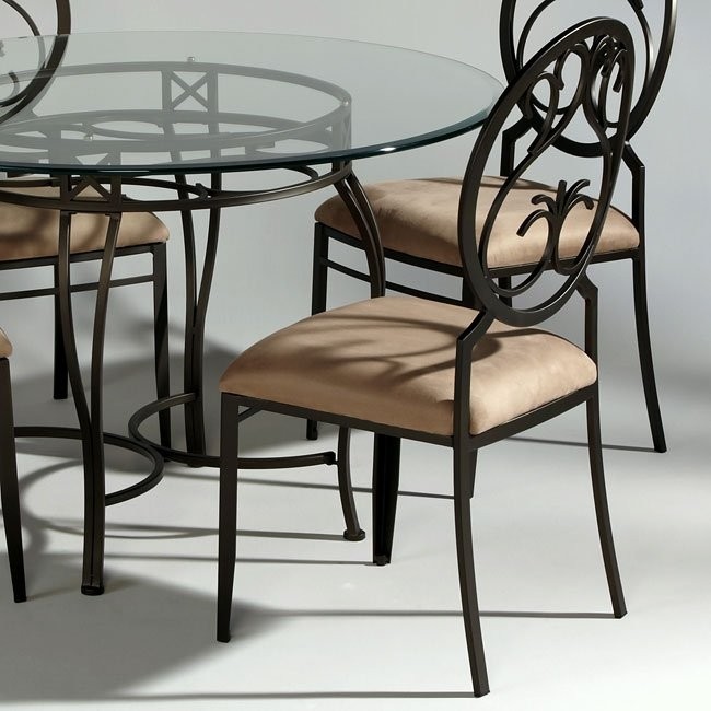 cast iron kitchen chairs