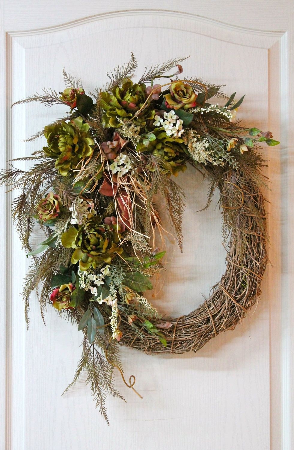 Large Front Door Wreaths Ideas On Foter