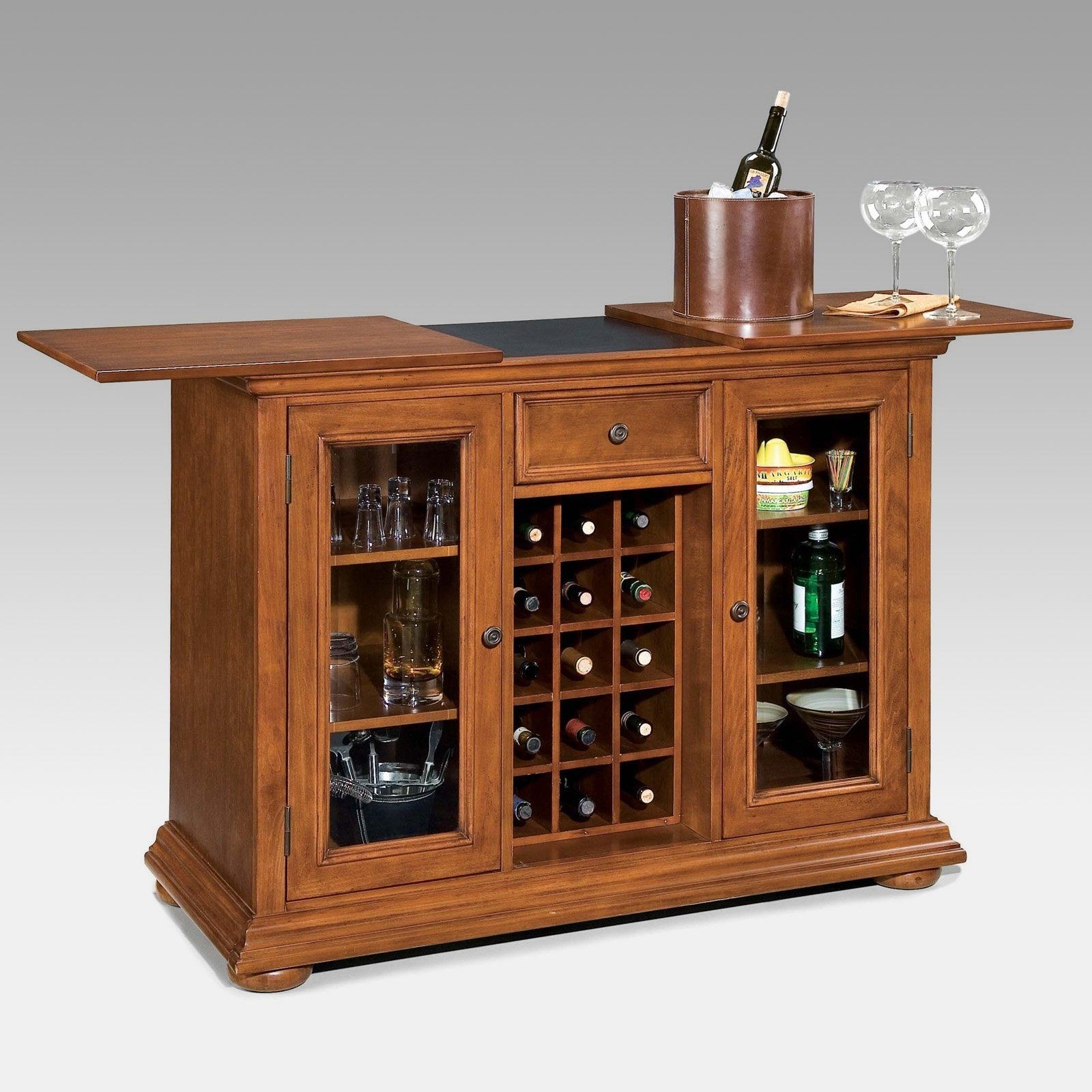 Cherry deals bar cabinet