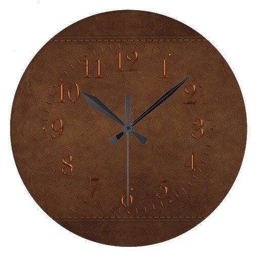 Leather wall clocks 20