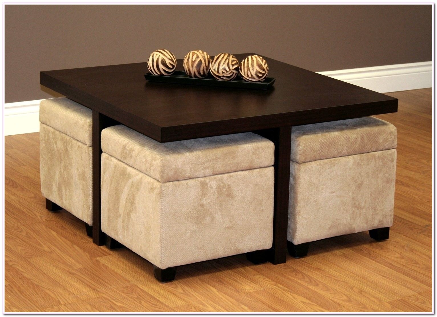 Coffee Table With Ottomans Underneath - Ideas on Foter