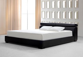 Leather Platform Bed With Storage - Foter