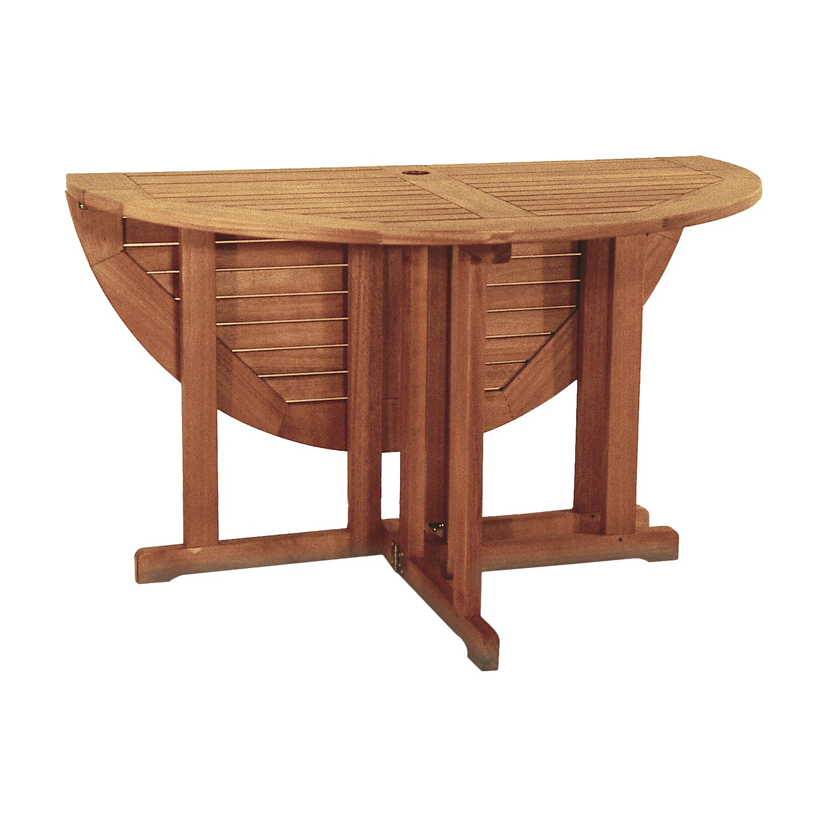 Achla round folding dining table 1