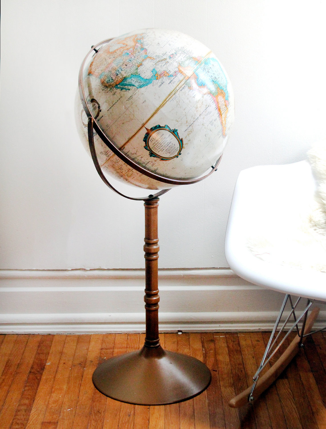 Always dreamed of finding a cheap vintage standing floor globe