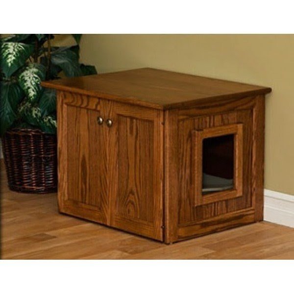 By type cat litterboxes amish made cat litter box cabinet