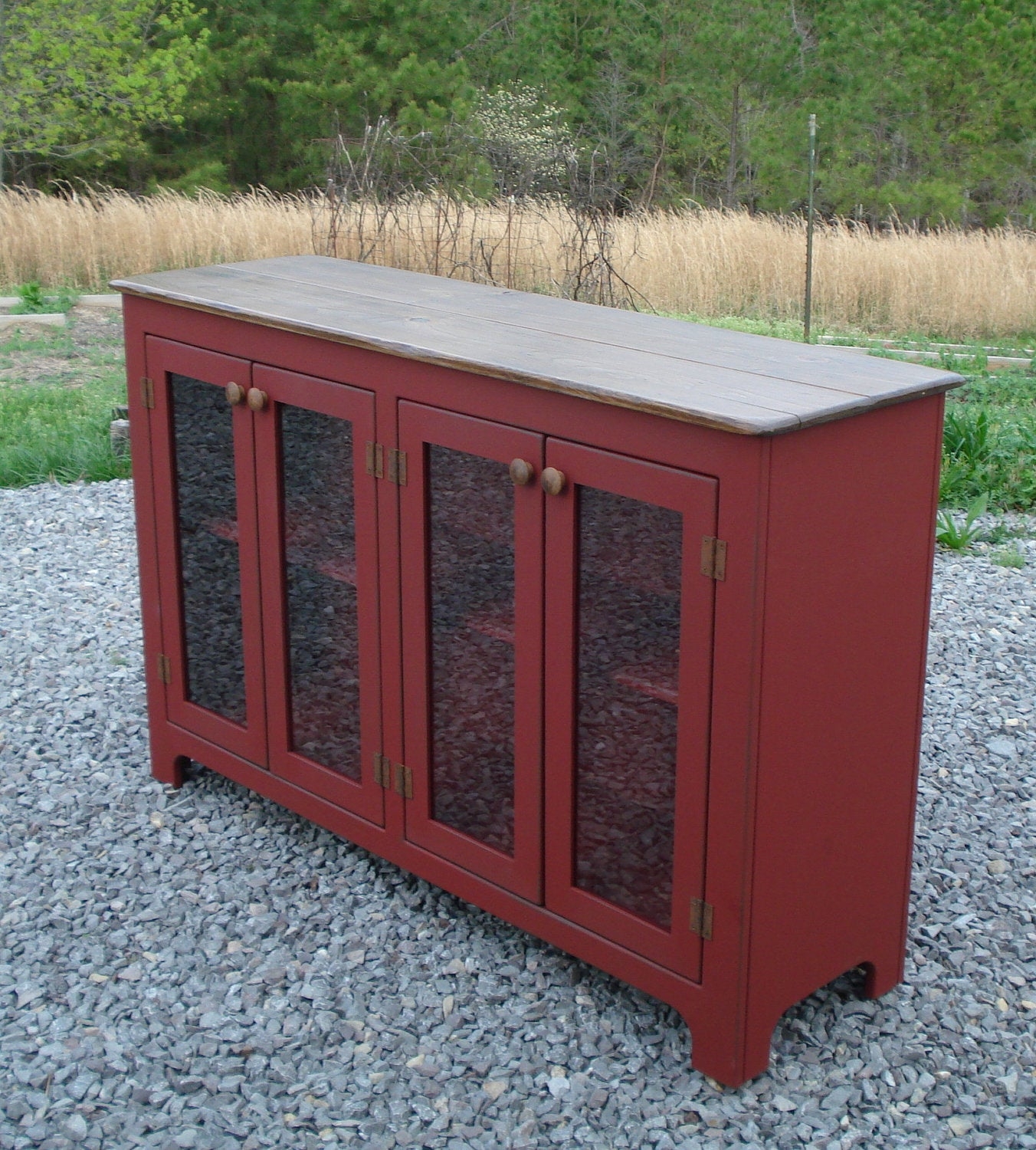 Country style tv cabinets