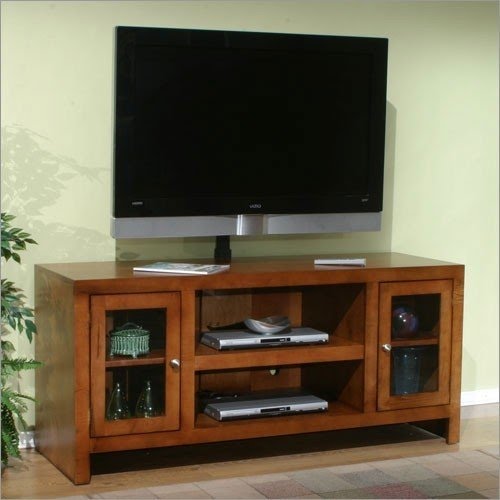 Maple tv stand with optional mount del mar 60 tv