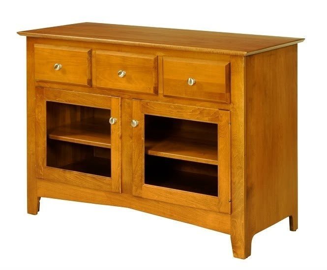 Maple wood tv stand 4