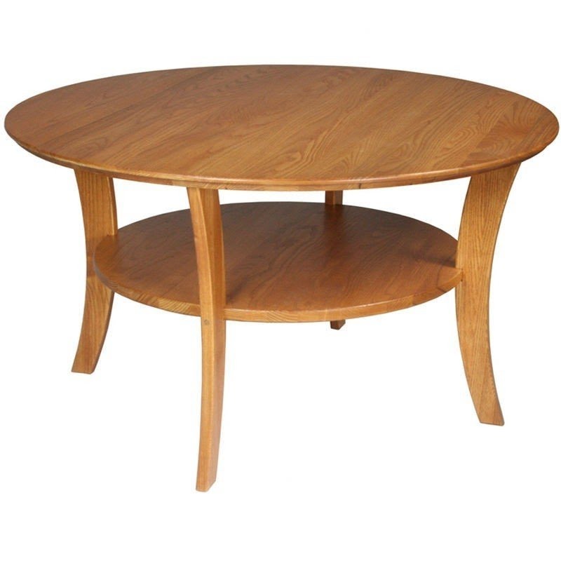 Oak Round Coffee Table - Ideas on Foter