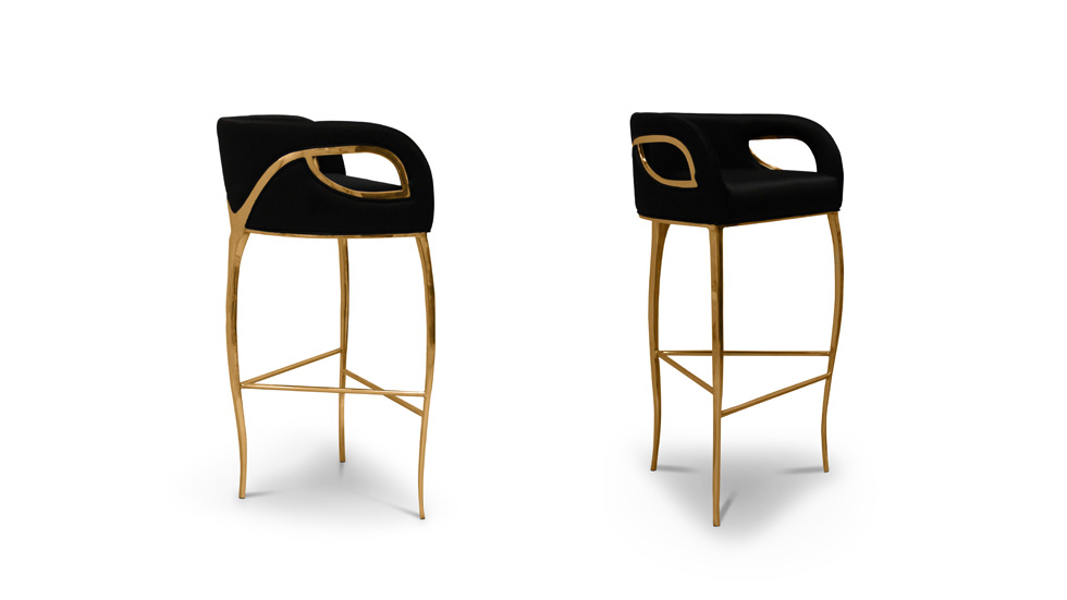 Top 5 black and gold bar stools 1