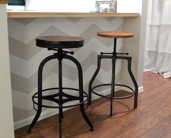 used metal stools