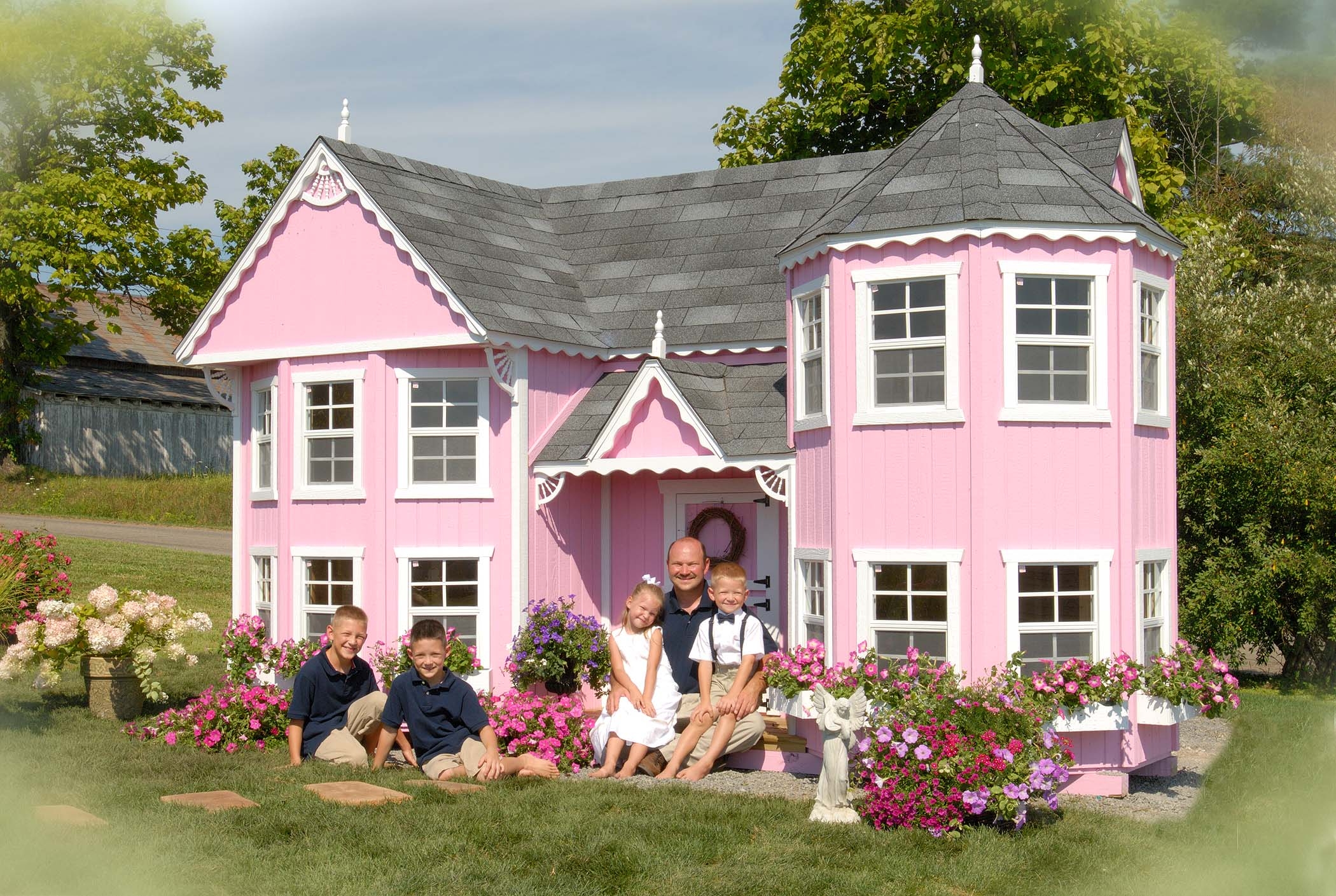 outside playhouses