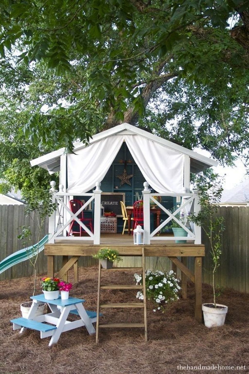 outside playhouses