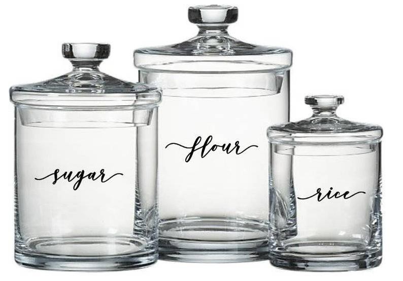 Glass Kitchen Canister Sets - Foter