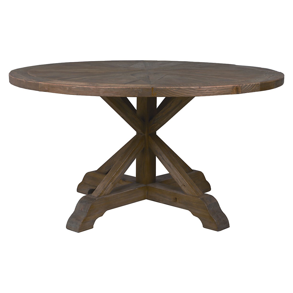Large round outdoor dining table 2