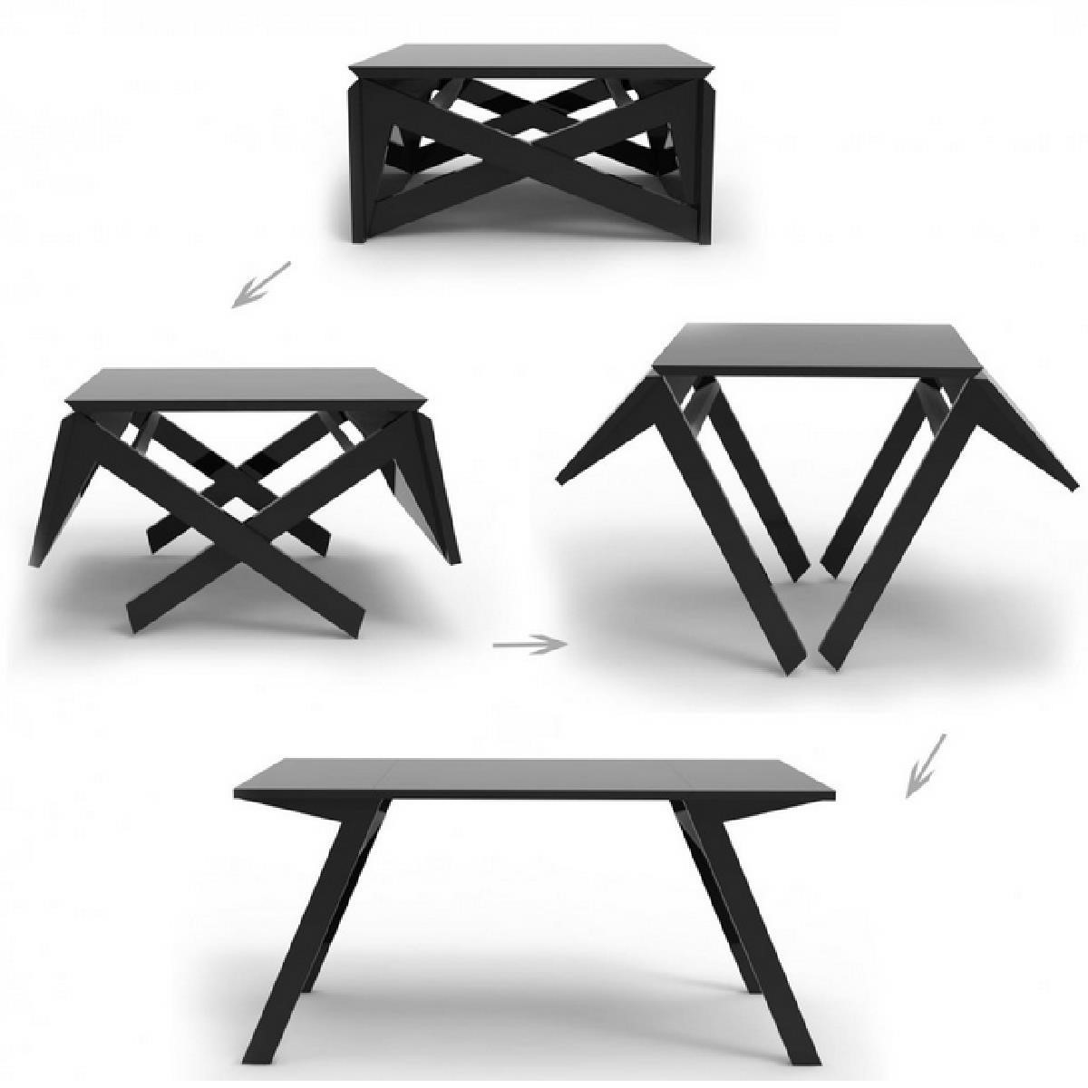 The transforming coffee table genius and its not by ikea