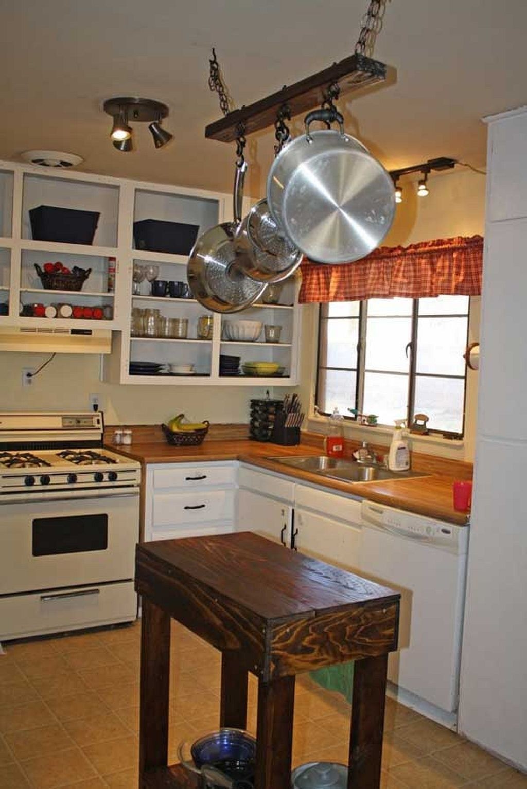 Kitchen Island Pot Rack Ideas On Foter 1557