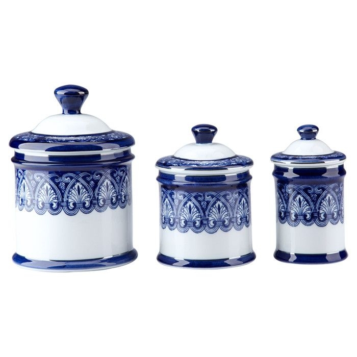 Check out other gallery of blue kitchen canister sets 1