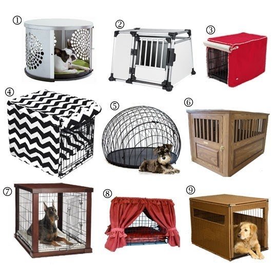 dog cage decorations