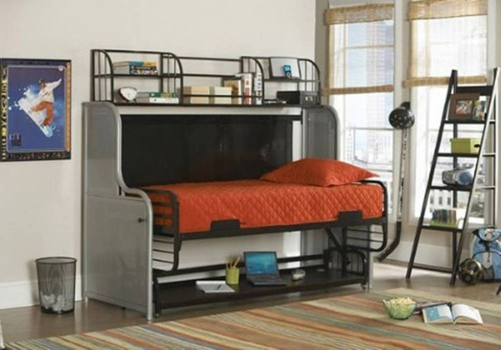 Futon bunk bed with desk loft bed with desk and