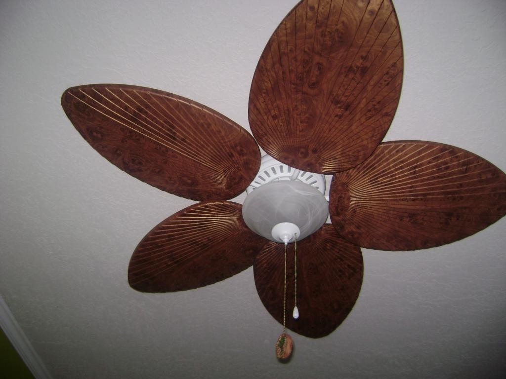 Lifestyles ivory or burlwood ceiling fan blade covers