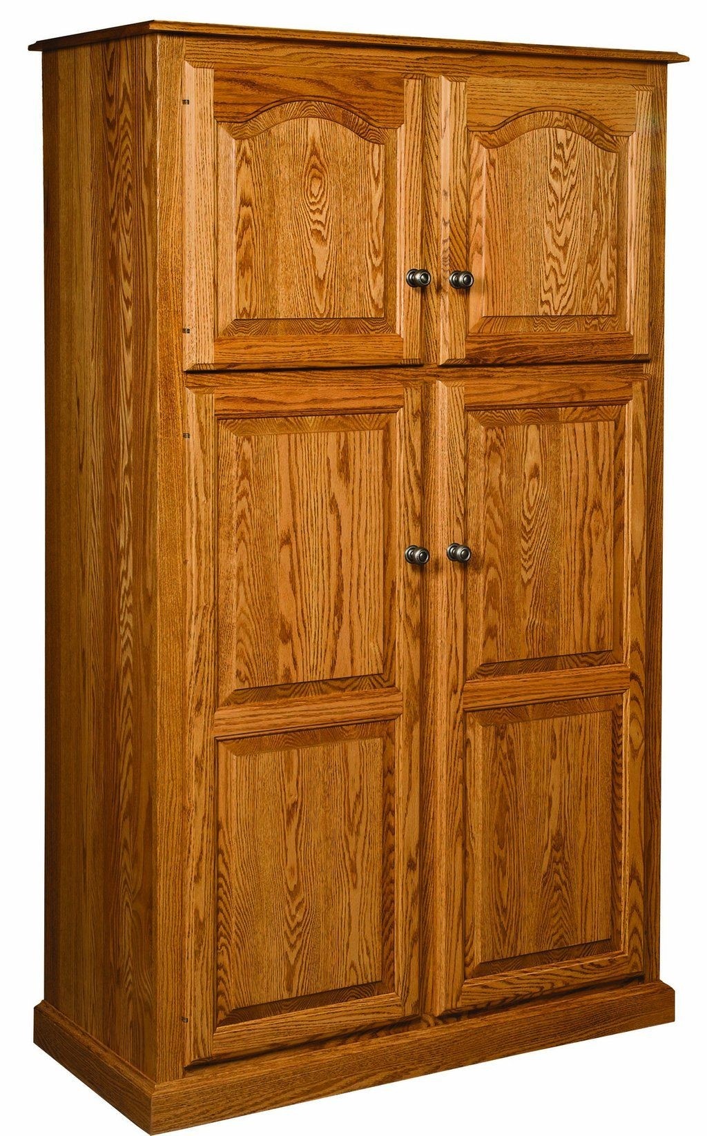 Oak pantry storage cabinet 2