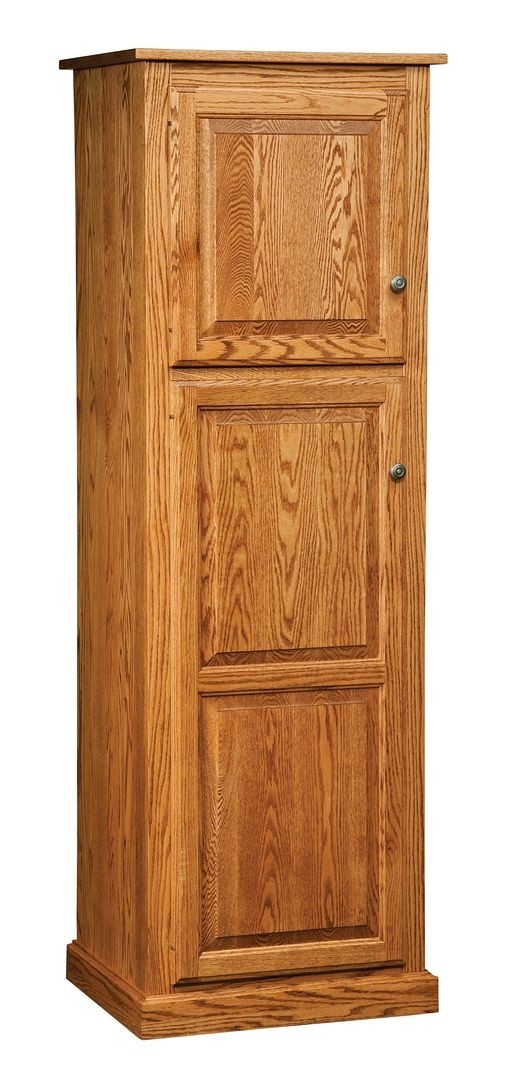 Oak pantry storage cabinet 3
